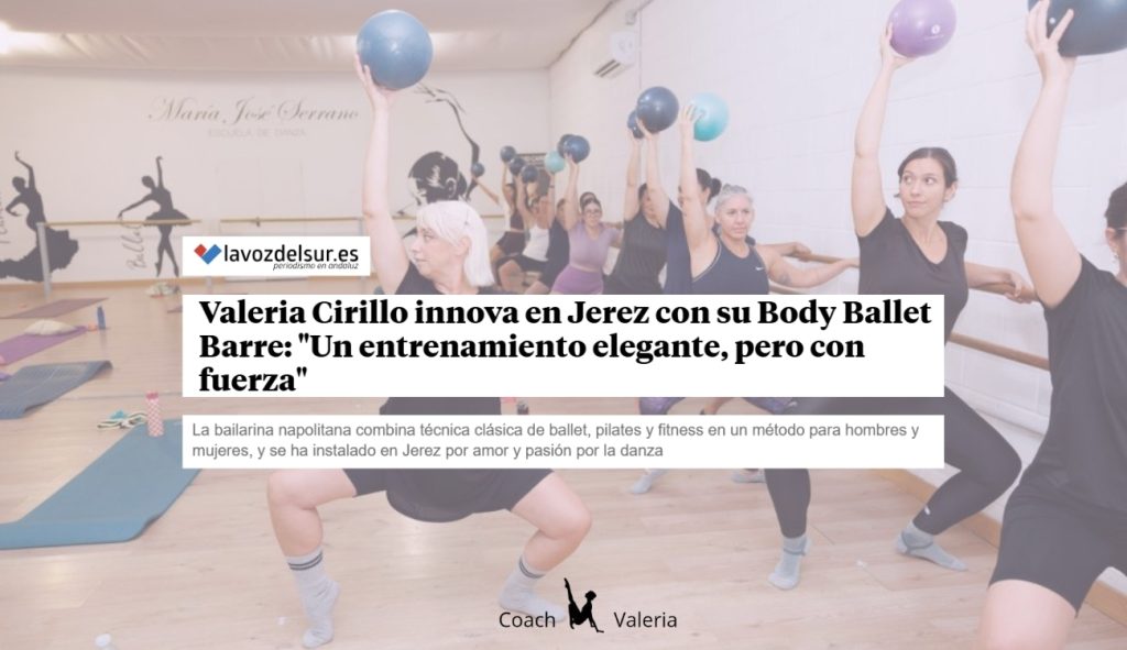 Ballet Barre Jerez, entrevista periódico.